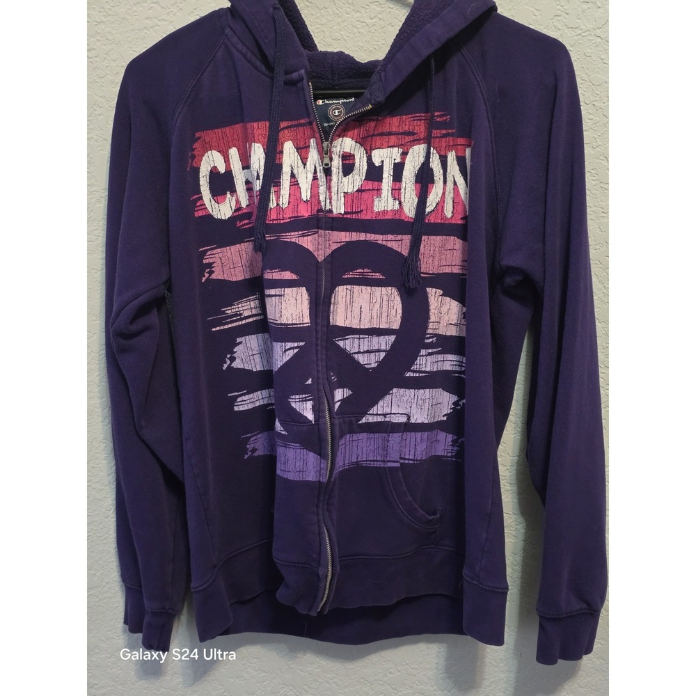 Purple Champion Hoodie